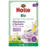 Holle Bio rice porridge, blueberry and banana with goat's milk, gluten-free, from 6 months, 200 g