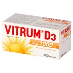Vitrum D3, Vitamin D 1000 IU, 120 Kapseln