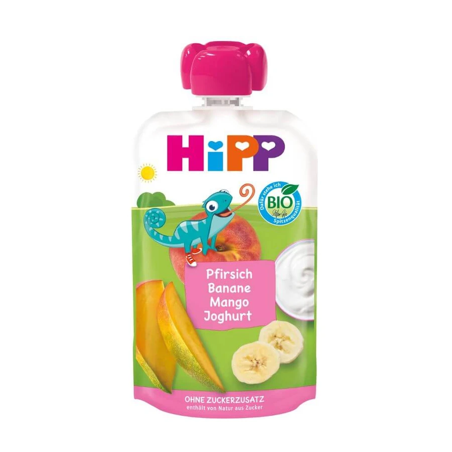 Bio-Bananen-Mango-Joghurt-Püree, 100 g, Hipp