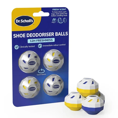 Dr. Scholl's, desodorierende Schuhkugeln, 4 Stück