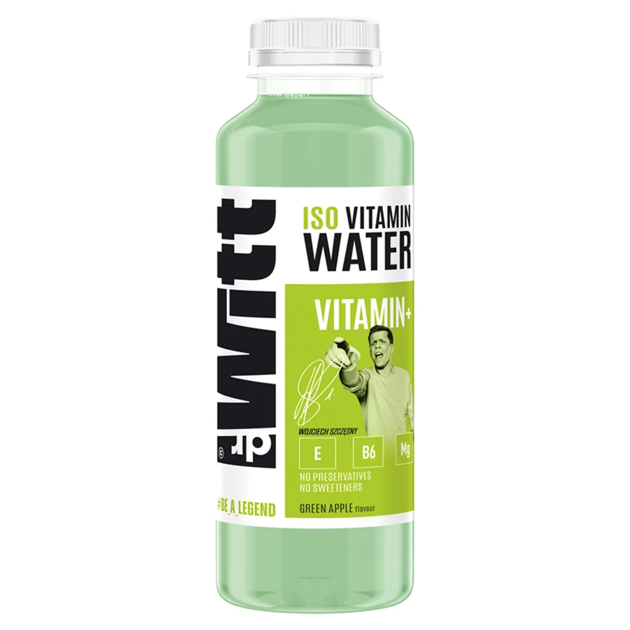 DrWitt Iso Vitamin Water, isotonisches Getränk, grüner Apfel, 550 ml