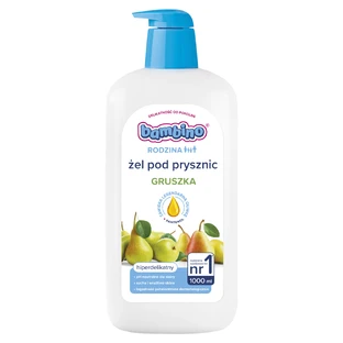 Bambino Family, gel de duș, pară, 1l