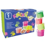 Vingerverf, 2 jaar+, Neon, 4 kleuren, Feuchtmann