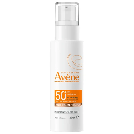 Avene Sun, extra hoher Sonnenschutz, getöntes Anti-Pigmentierungsfluid, SPF 50+, 40 ml