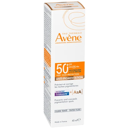 Avene Sun, extra hoher Sonnenschutz, getöntes Anti-Pigmentierungsfluid, SPF 50+, 40 ml
