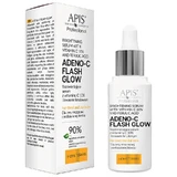 Apis Adeno-C Flash Glow, aufhellendes Gesichtsserum mit Vitamin C und Ferulasäure, 30 ml