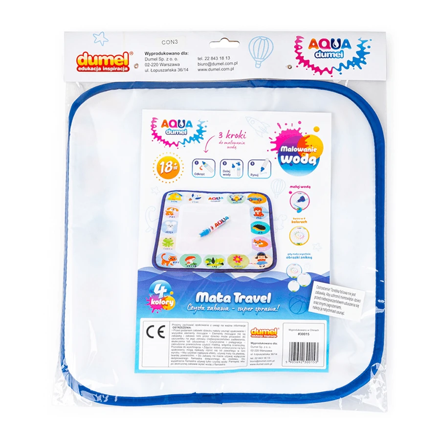 Dumel Aqua, small water drawing mat, from 18 months, 1 piece