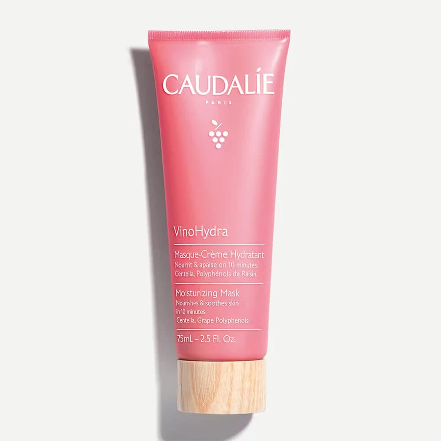 Caudalie Vinohydra Hidratante, mascarilla facial hidratante, 75 ml