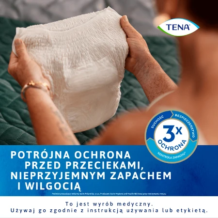 Tena Lady Pants Creme, saugfähige Slips, Größe M, 75-105 cm, Plus, 9 Stück