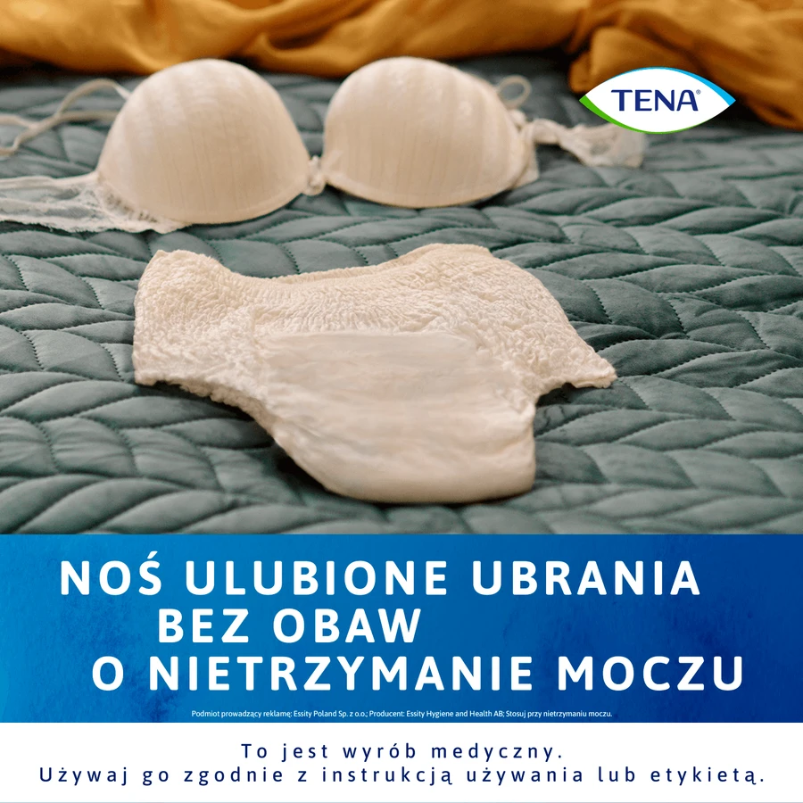 Tena Lady Pants Creme, saugfähige Slips, Größe M, 75-105 cm, Plus, 9 Stück