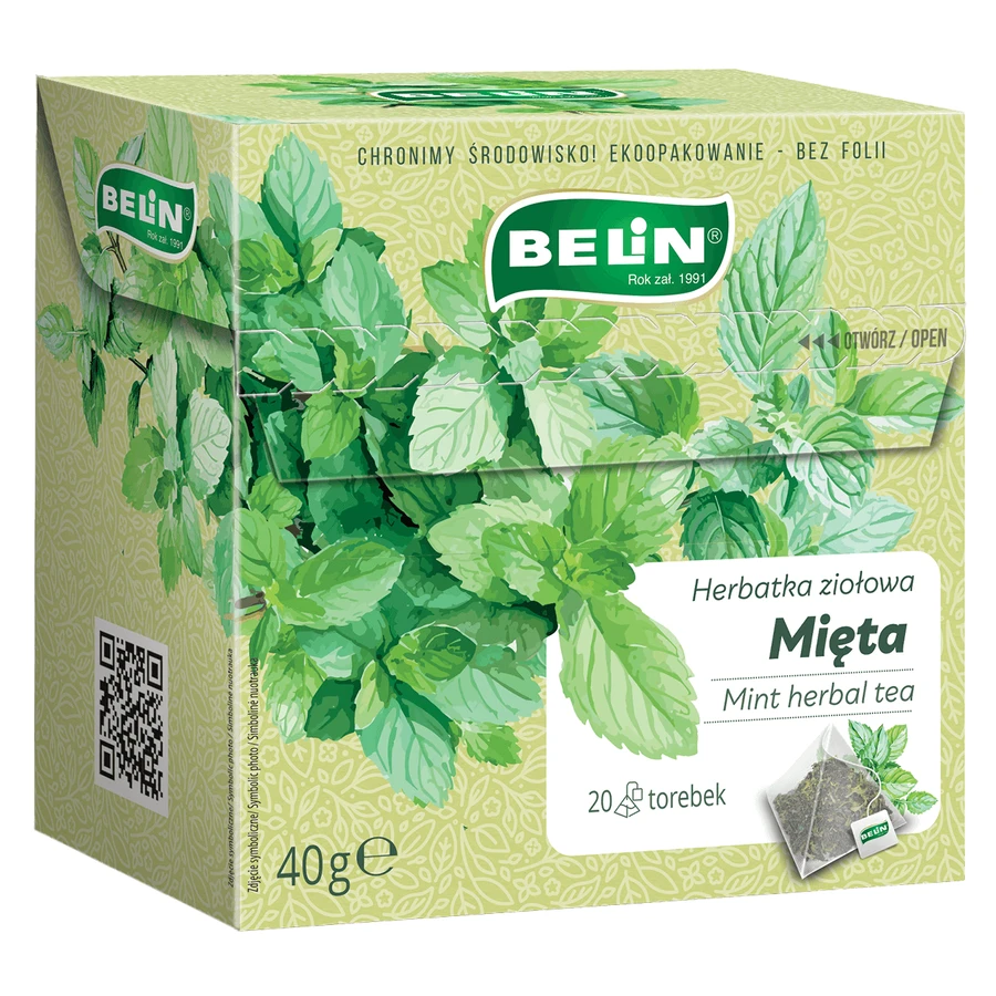 Belin Mint, herbal tea, 2 g x 20 sachets