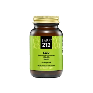 Labs212 SOD Superoxyd-Dismutase, 60 Kapseln