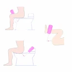 Bocioland, postpartum bottle for washing the intimate area, 500 ml