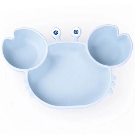 Dumel GiliGums, plate, Crab, gray, from 6 months, 1 piece