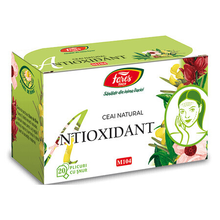 Té antioxidante, 20 bolsitas, Fares