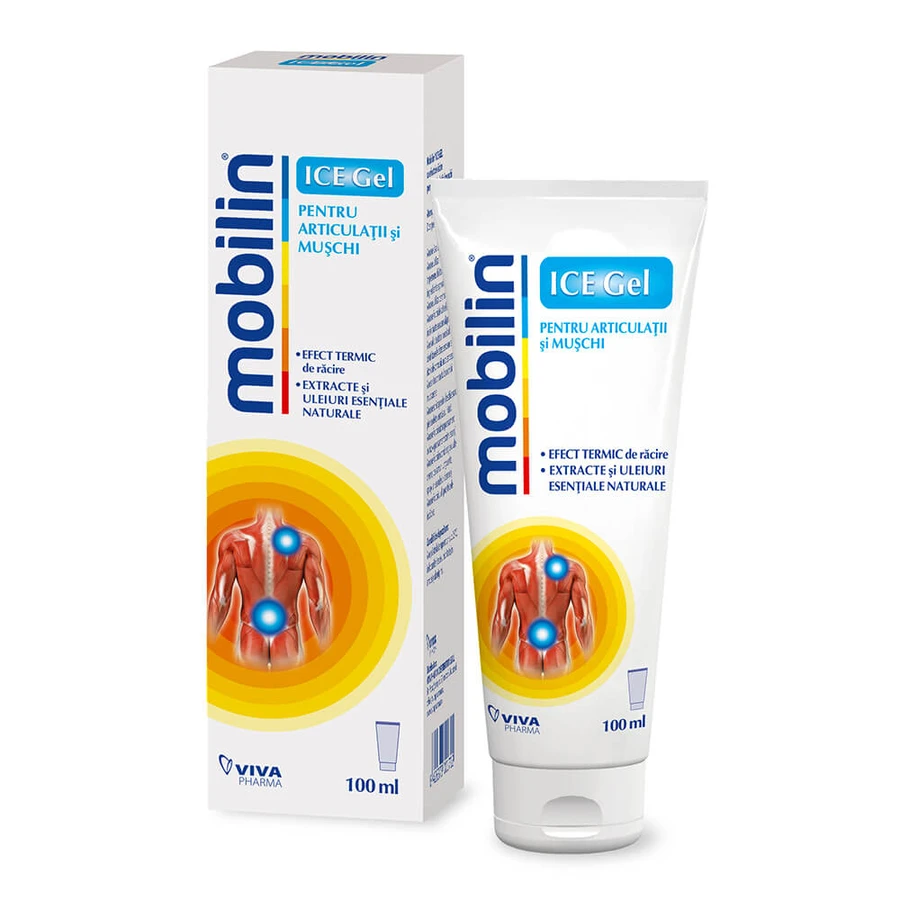 Gel für Gelenke und Muskeln, 100 ml, Mobilin Ice