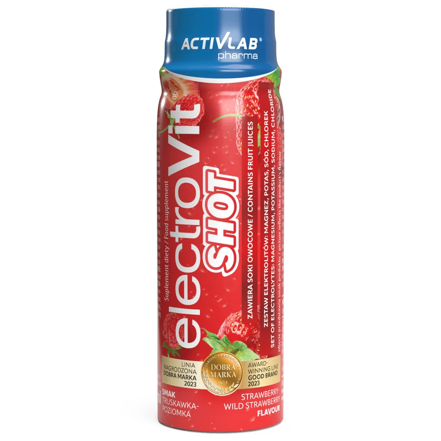 Activlab Pharma ElectroVit shot, Erdbeer-Pfirsich-Geschmack, 80 ml