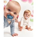 Luu Kids, Schnuller, Positionierung, Silikon, Cloudy Blue, 3-6 Monate, 1 Stück
