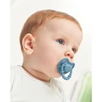 Luu Kids, Schnuller, Positionierung, Silikon, Cloudy Blue, 3-6 Monate, 1 Stück