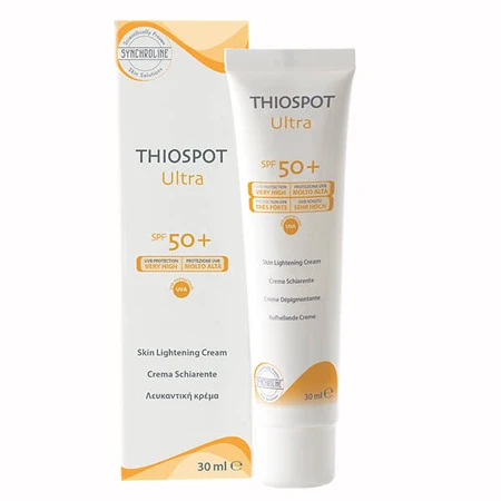 Synchroline Thiospot Ultra, protective hyperpigmentation brightening cream, daytime, SPF 50+, 30 ml