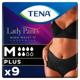 Tena Lady Pants Noir, absorbent panties, size M, 75-105 cm, Plus, 9 pieces