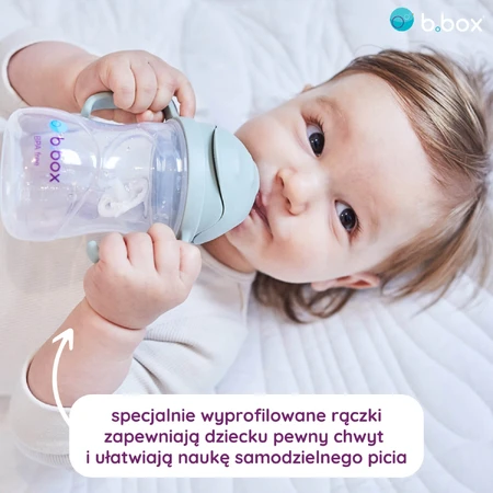 B.Box, fles met rietje, latte, vanaf 6 maanden, 240 ml