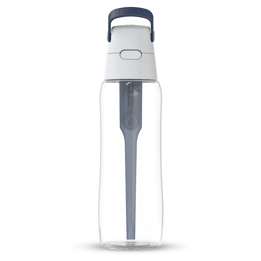 Dafi Solid, botella con filtro, denim, 0,7 l + filtro de agua, 1 unidad