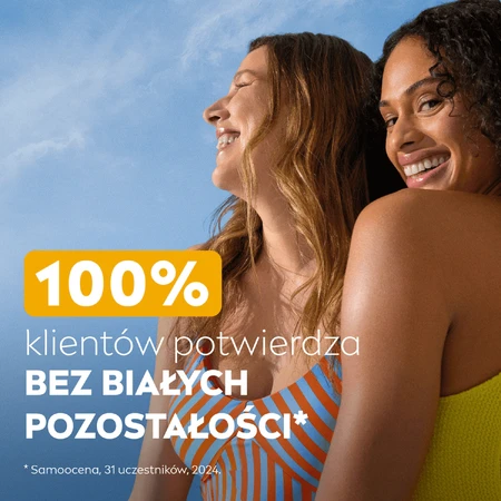 Nivea Sun Invisible Finish Set, feuchtigkeitsspendende Sonnenlotion, SPF 50+, 150 ml + After-Sun-Verlängerungslotion, 200 ml + kostenlose Strandtasche