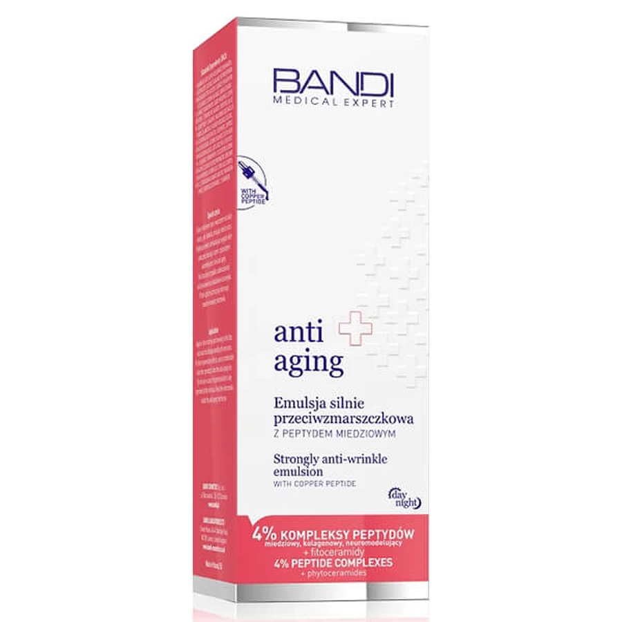 Medical Expert Anti-Aging, starke Anti-Falten-Emulsion mit Kupferpeptid, 50 ml