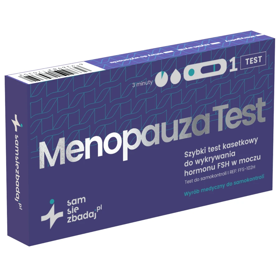 Self-test Menopause Test, test rápido para la detección de la hormona FSH en orina, casete, 1 unidad