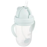 Canpol Babies, dripless cup with tube and weight, green, 56/623, from 6 months, 270 ml