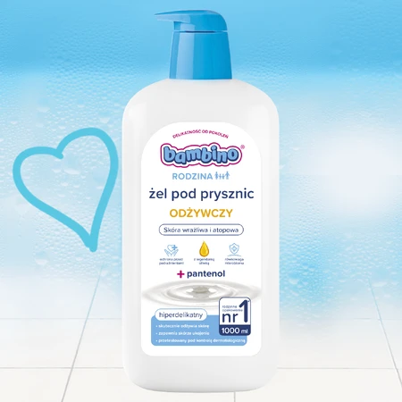 Bambino Family, voedende douchegel, 1l