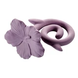 Natruba, natural rubber teether, hawaii flower, from birth, 1 piece