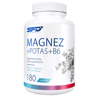 SFD Magnesio + Potasio + B6, 180 comprimidos