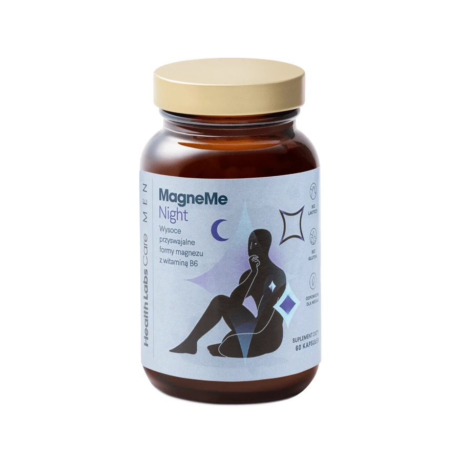 Health Labs MagneMe Men Dag, 60 capsules + Nacht, 60 capsules kit