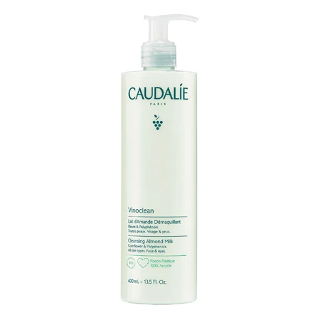 Caudalie Vinoclean, Mandel-Make-up-Entferner-Milch, 400 ml