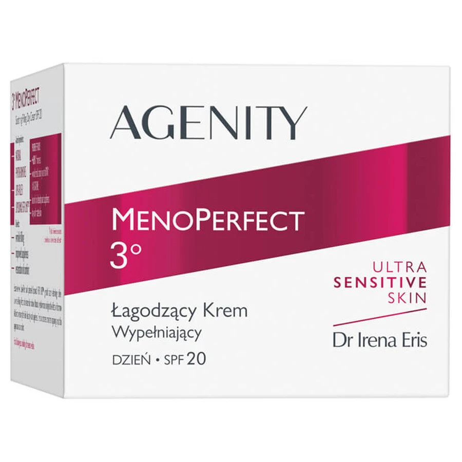 Agenity 3° MenoPerfect, beruhigende, füllende Tagescreme, SPF 20, 50 ml