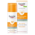 Eucerin Sun Protection Oil Control, gel-crema protector del color, ligero, FPS 50+, 50 ml