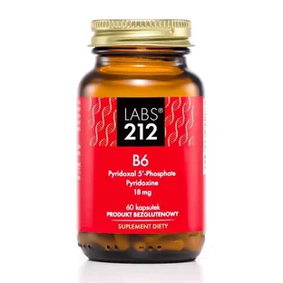 Labs212 Vitamina B6 (P-5-P + piridoxină) 60 capsule