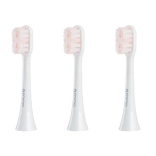Oromed ORO-SMILE white sonic toothbrush tips, 3 pieces