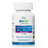 Kalzium-Alpha-Ketoglutarat, 500 mg, 60 Kapseln, Newlife+