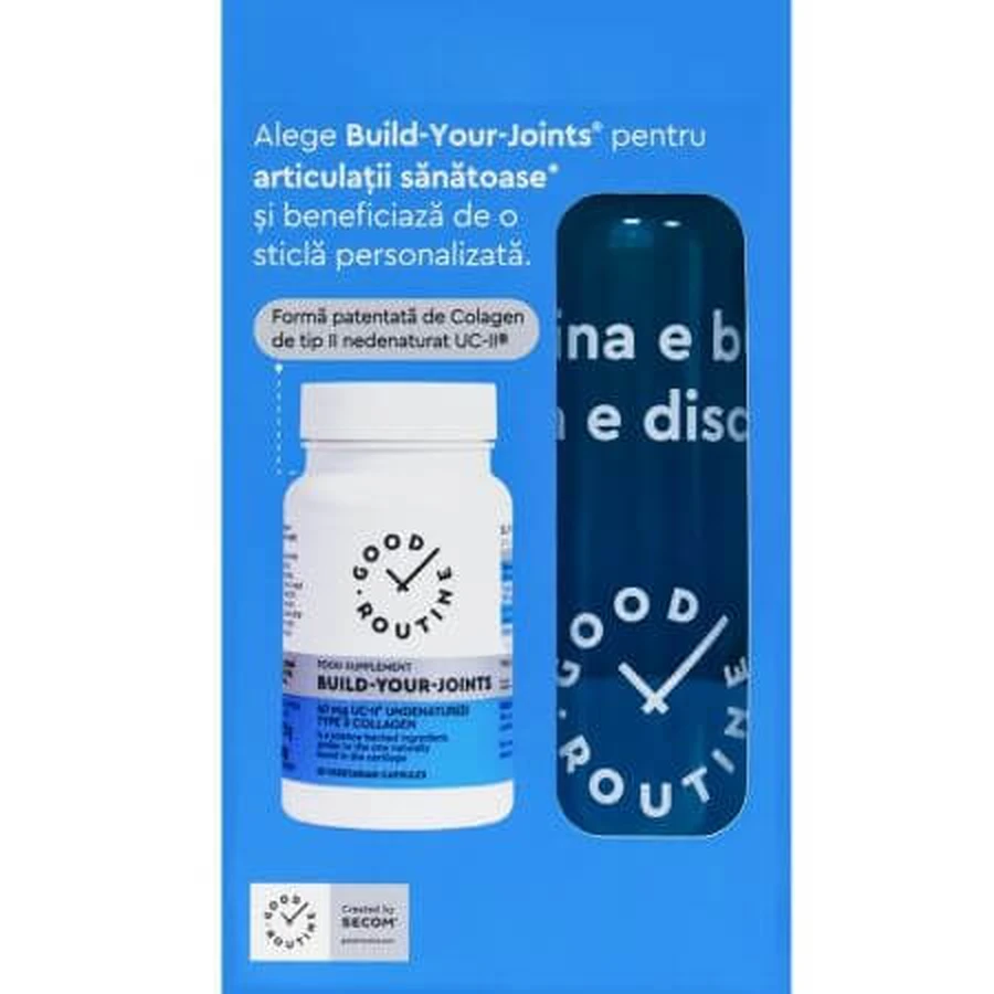 Build Your Joints Pack 30 capsules + bottle, Good Routine