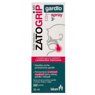 Zatogrip MD Throat, Spray tegen keelirritatie, 30 ml - Langdurige geldigheid!