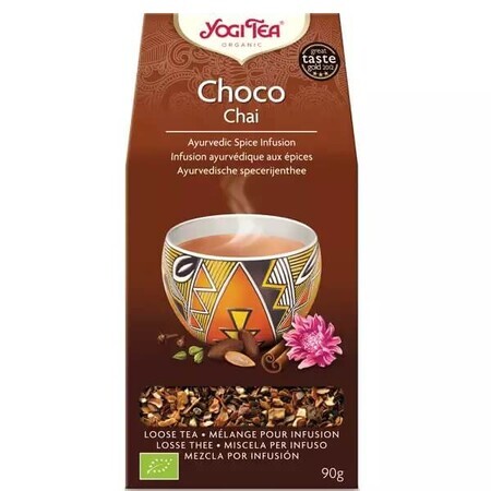 Té orgánico Choco Chai, 90g, Yogi Tea