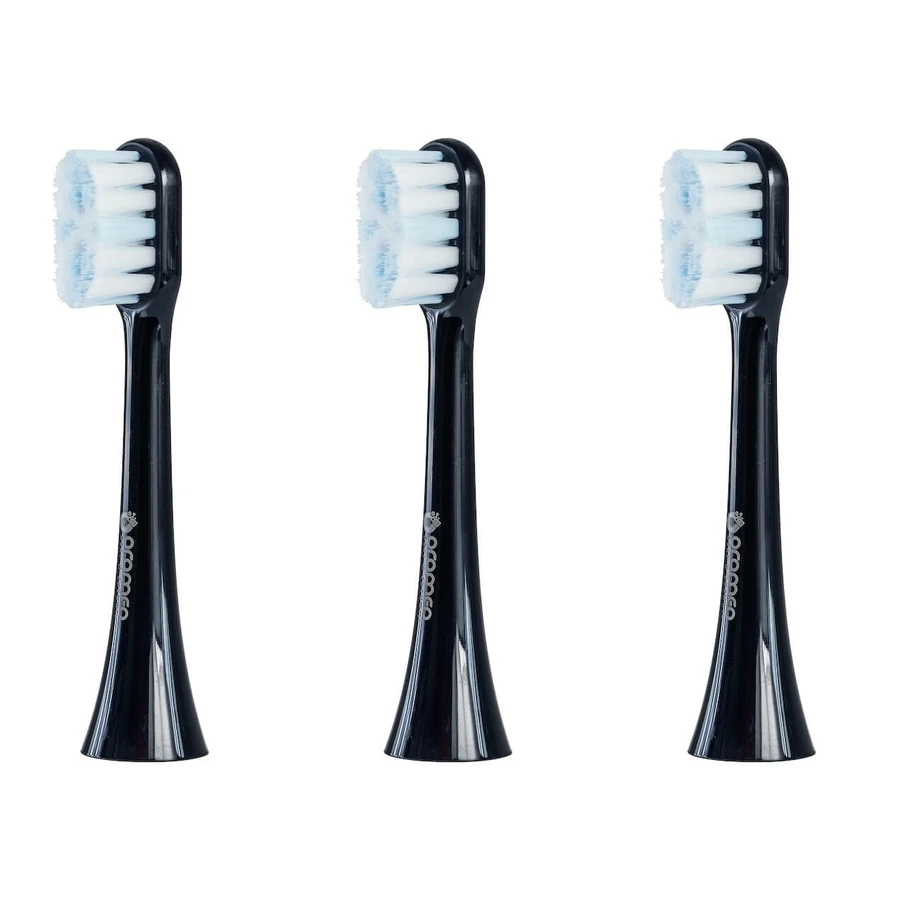 Oromed ORO-SMILE navy blue sonic toothbrush tips, 3 pieces