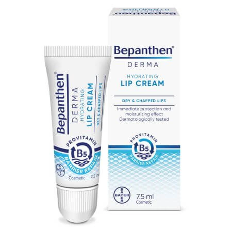 Bepanthen Derma Lip Moisturizer, 7.5 ml, Bayer