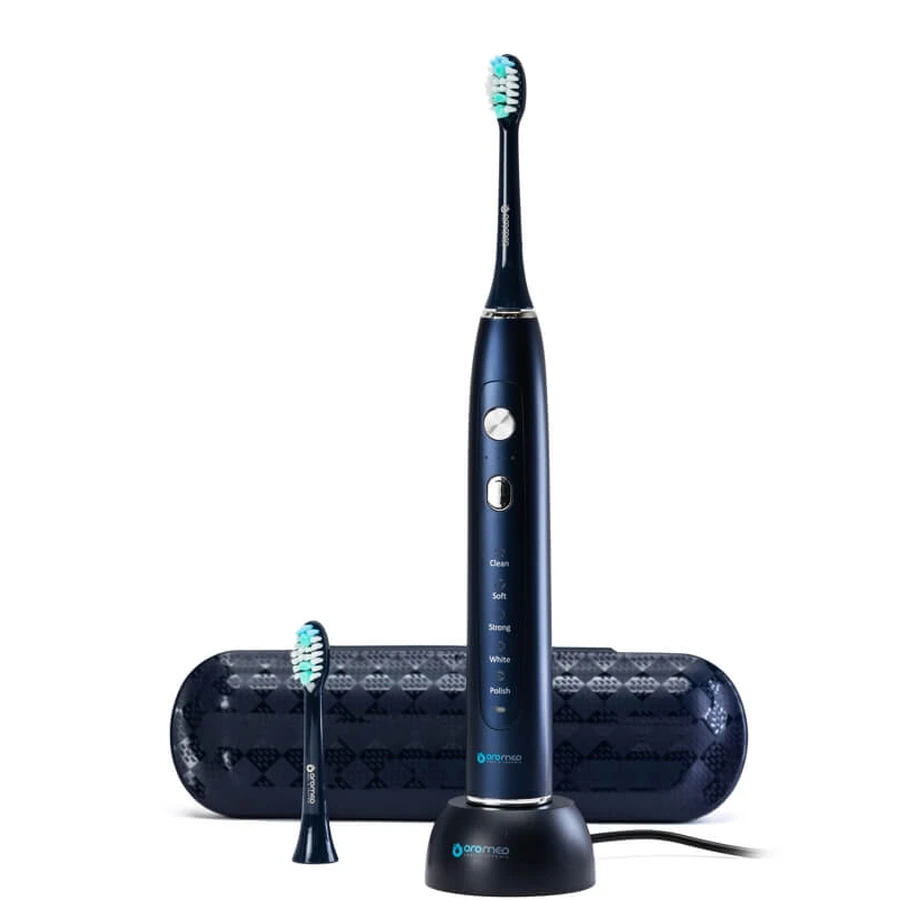 Oromed ORO-SONIC X PRO elektrische sonische tandenborstel marineblauw