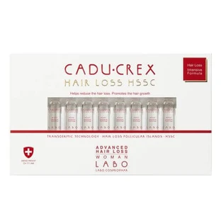 Traitement contre la chute sévère des cheveux pour les femmes, 40 ampoules, Cadu Crex