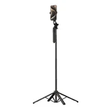 Selfie stick WH181-Y1S telescopic 1.75m aluminum alloy tripod with phone holder - black