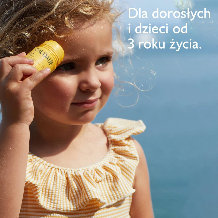 Caudalie Vinosun Protect, onzichtbare stick met hoge bescherming, SPF 50, 15 g + onzichtbare, lichte crème met zeer hoge bescherming, SPF 50+, 20 ml gratis